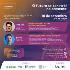 Evento na ACI debate impactos da China nos negócios