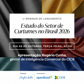 Webinar revela números atuais da indústria do couro