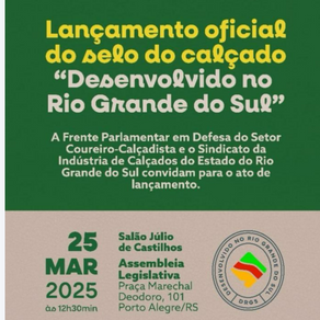 Lançamento Oficial do Selo do Calçado