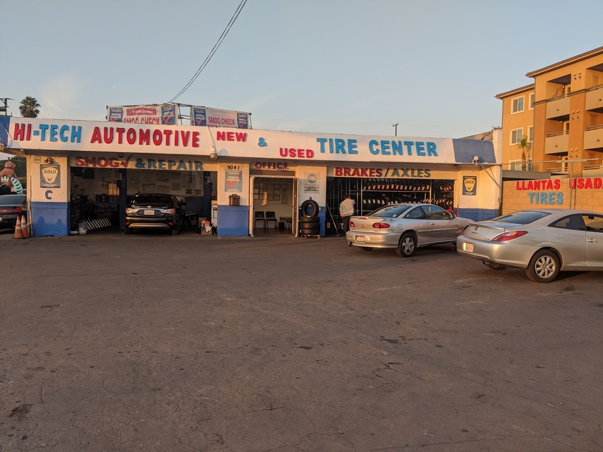 Hi Tech Automotive And Tire Center Flat tire repair near me 9041