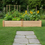 Thumbnail: Custom 70" Heavy Duty Cedar Wood Raised Garden Bed Box, BEST for Vegetable