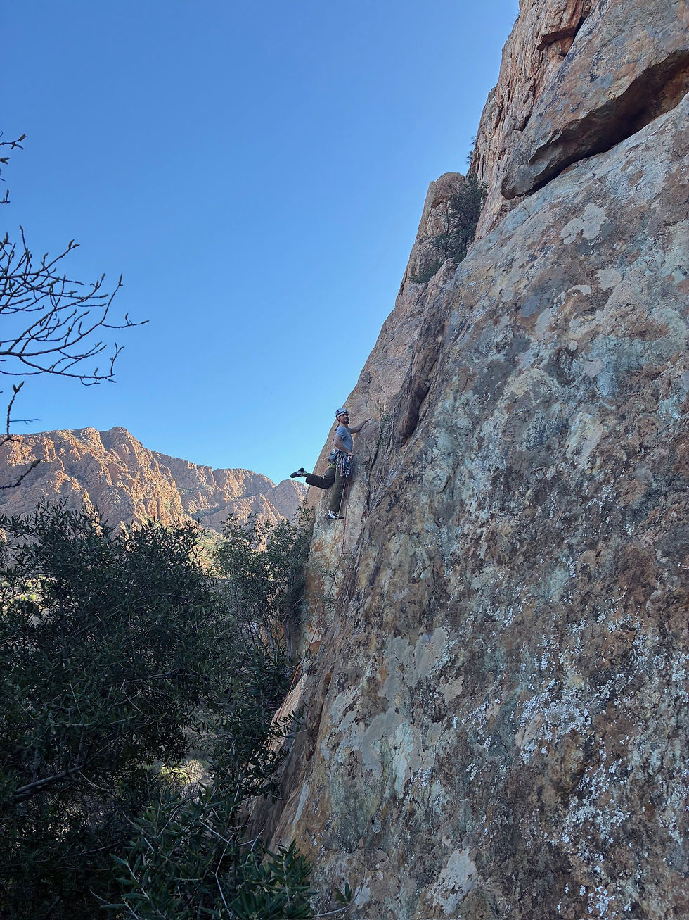 James Bisset looking fabulous on Dragon Rock