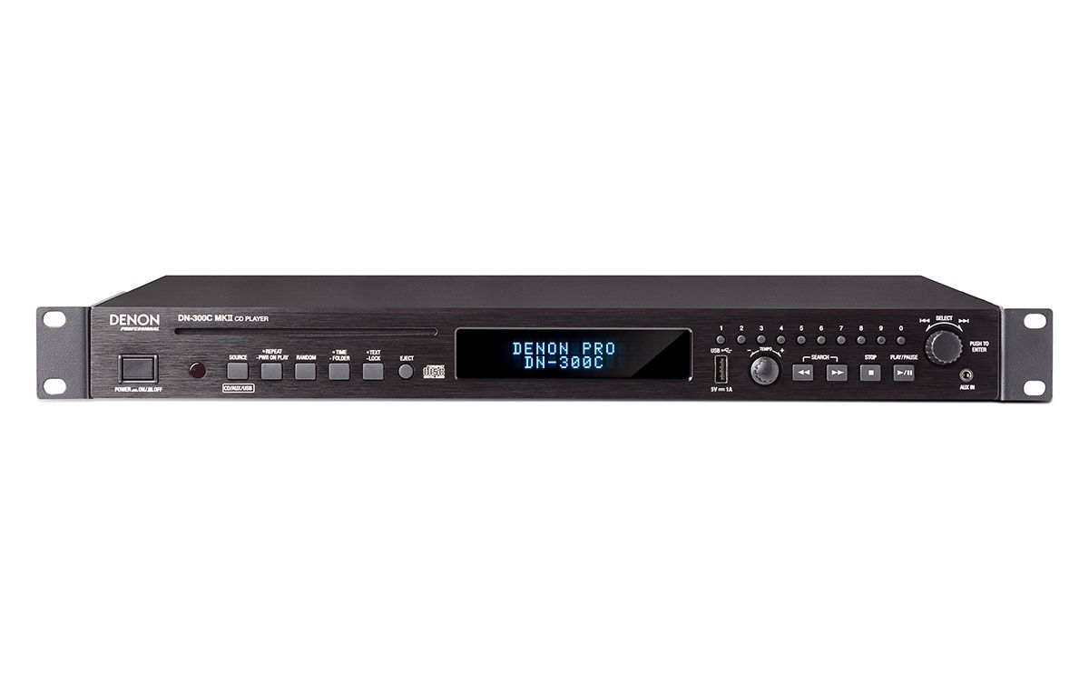 Denon Professional DN-300C MKll CD/Media Player with Tempo Control