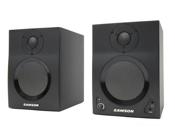 Thumbnail: Samson MediaOne BT4 - Active Studio Monitors with Bluetooth®