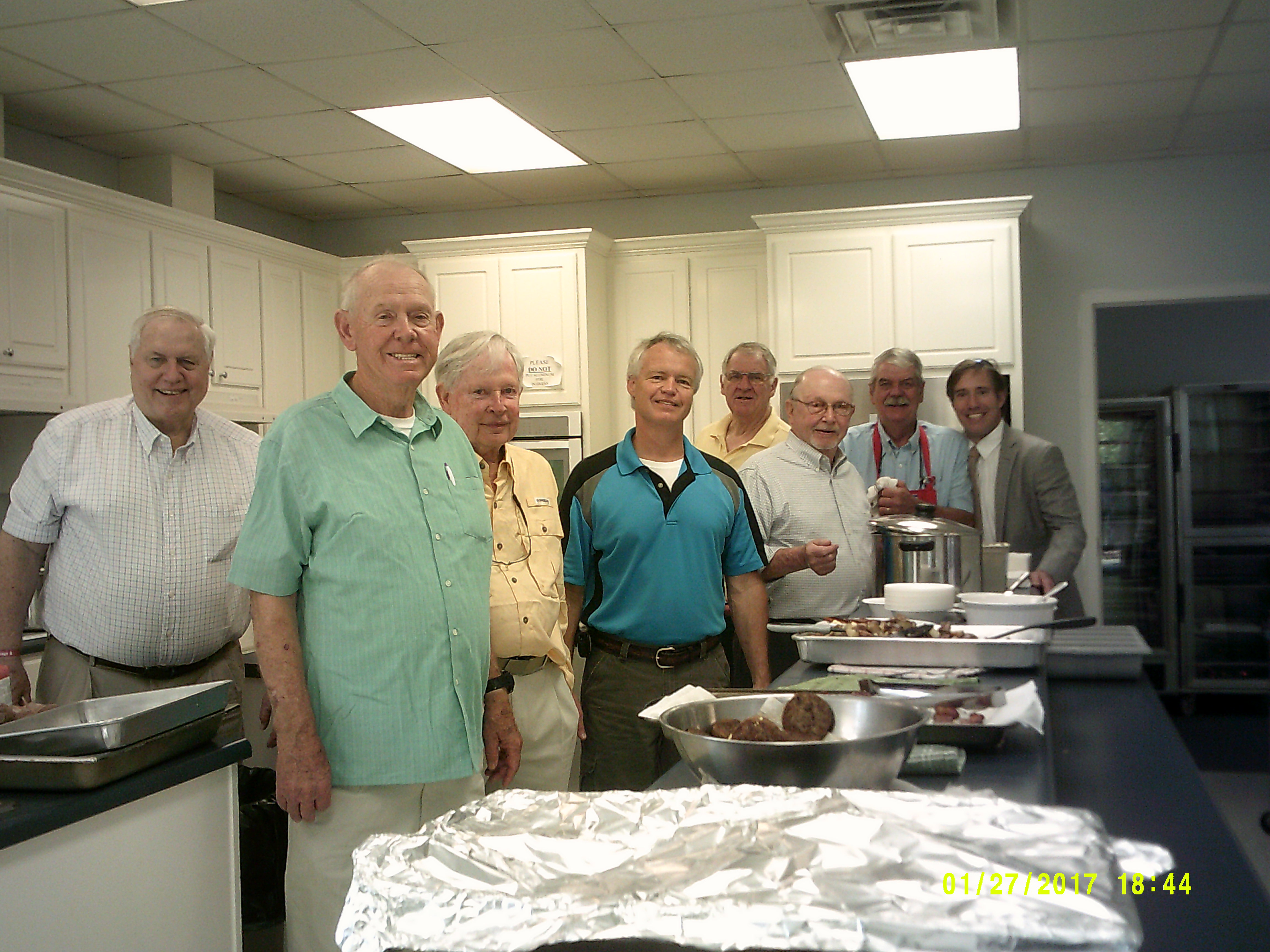 Deacons making Breakfast