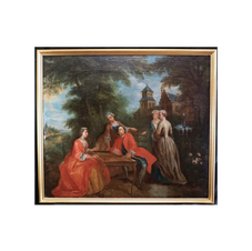 antique oil painting
