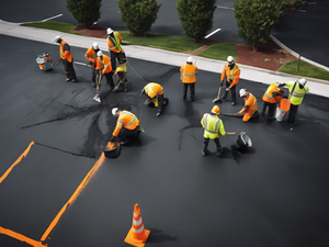 Revitalize Your Parking Lot with BlackOut Asphalt Repair