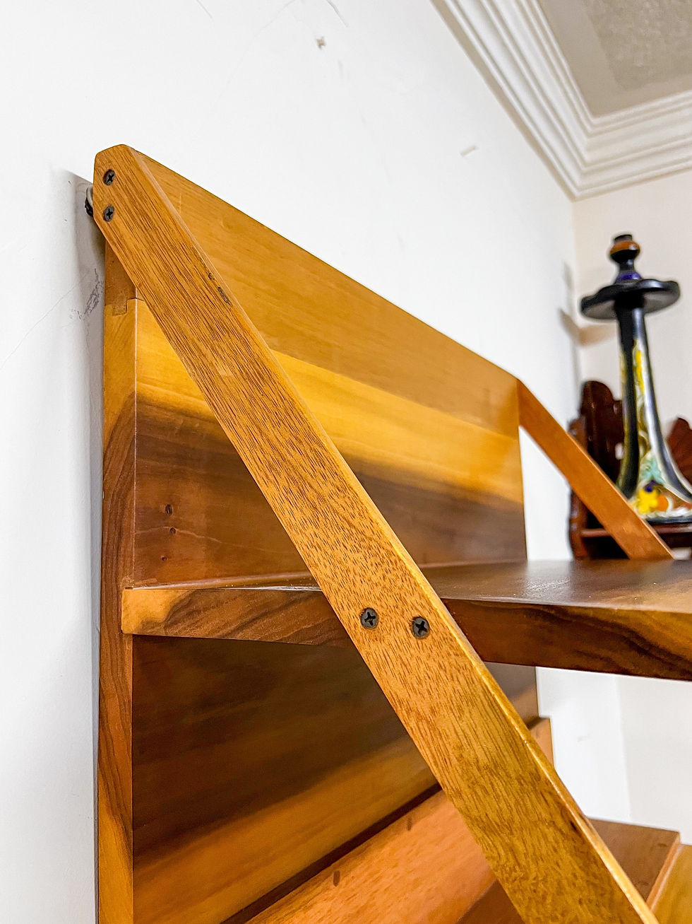 Miniatura: Repisa de Pared en Madera de Álamo 