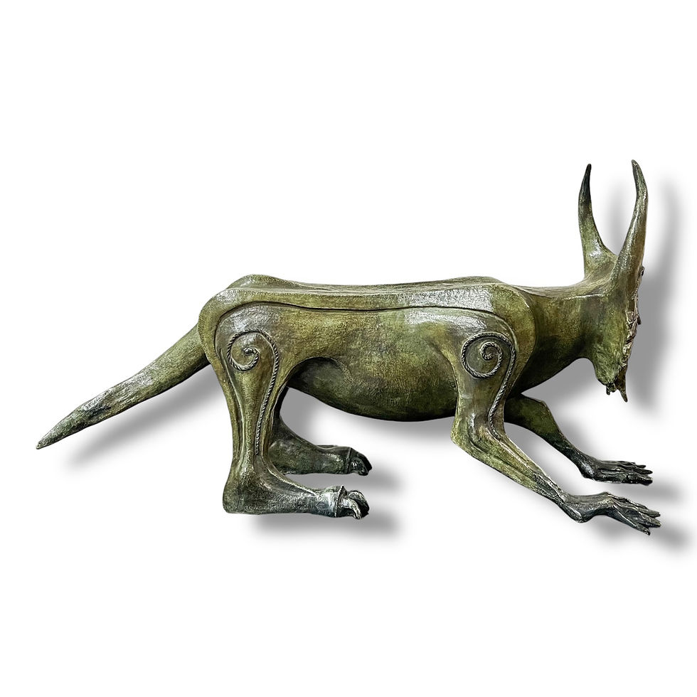 Miniatura: JAGUAR DE LA NOCHE - Leonora Carrington