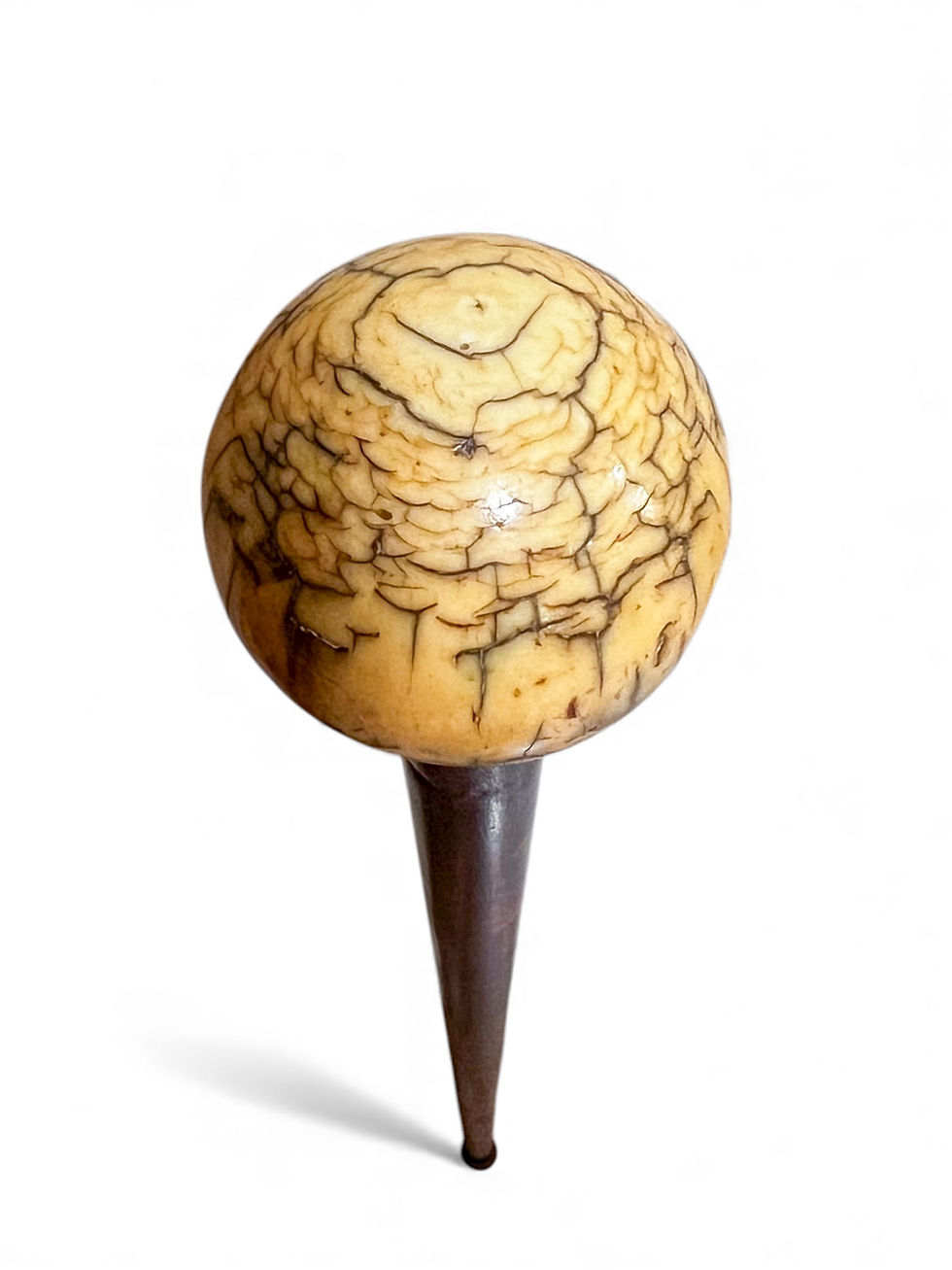 Miniatura: Bastón Antiguo con Mango de Marfil 