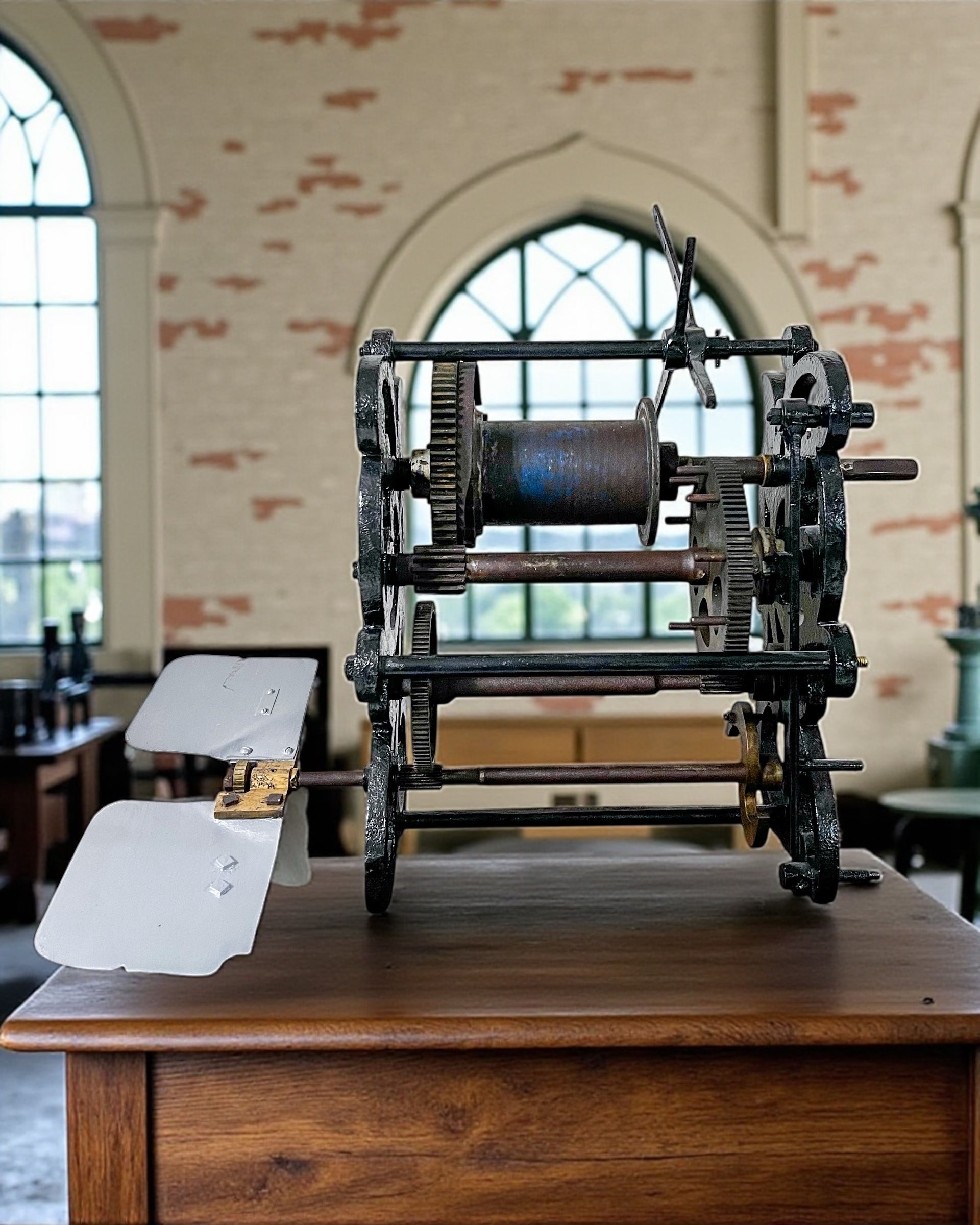Mecanismo de Reloj de Torre o Campanario Siglo XX