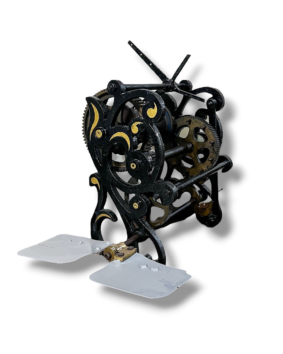 Miniatura: Mecanismo de Reloj de Torre o Campanario Siglo XX