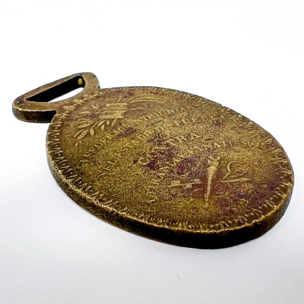 Miniatura: Condecoración de los Defensores de Puebla  Instituida en 1833 