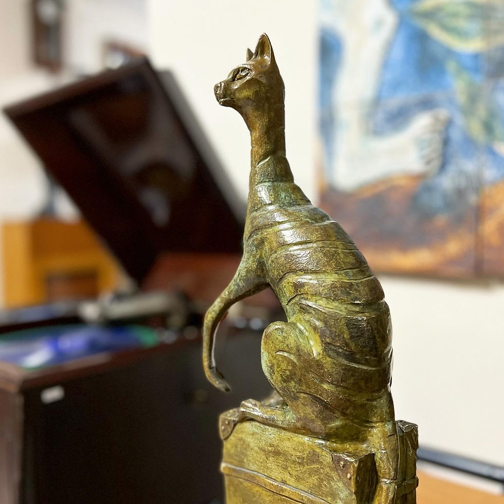 Miniatura: Gato Viajero - Alejandro Velasco 