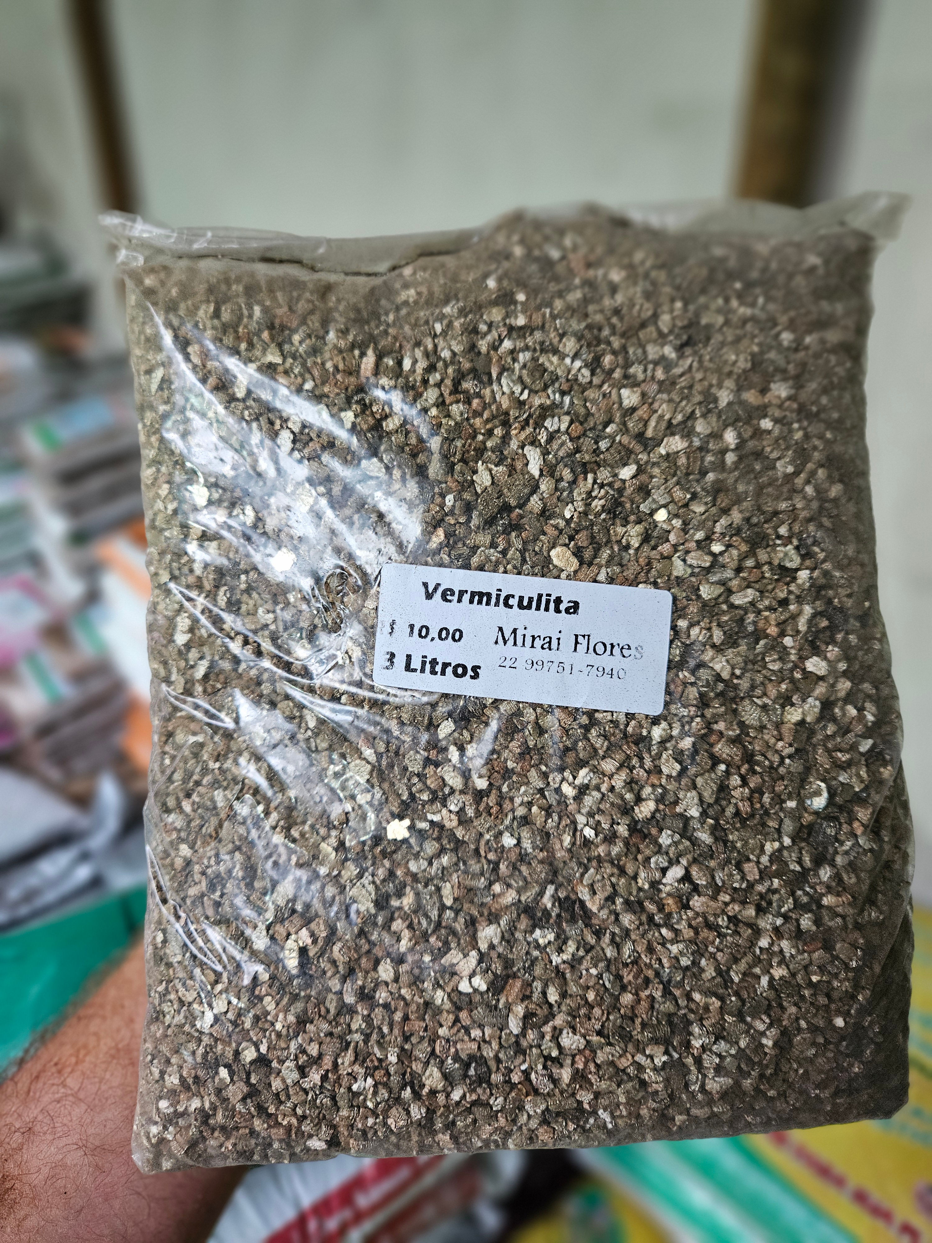 Vermiculita Expandida – 3 Litros