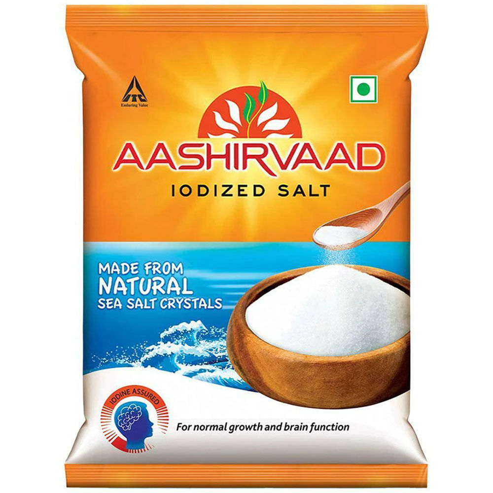Aashirvaad Salt - Iodised 1 kg