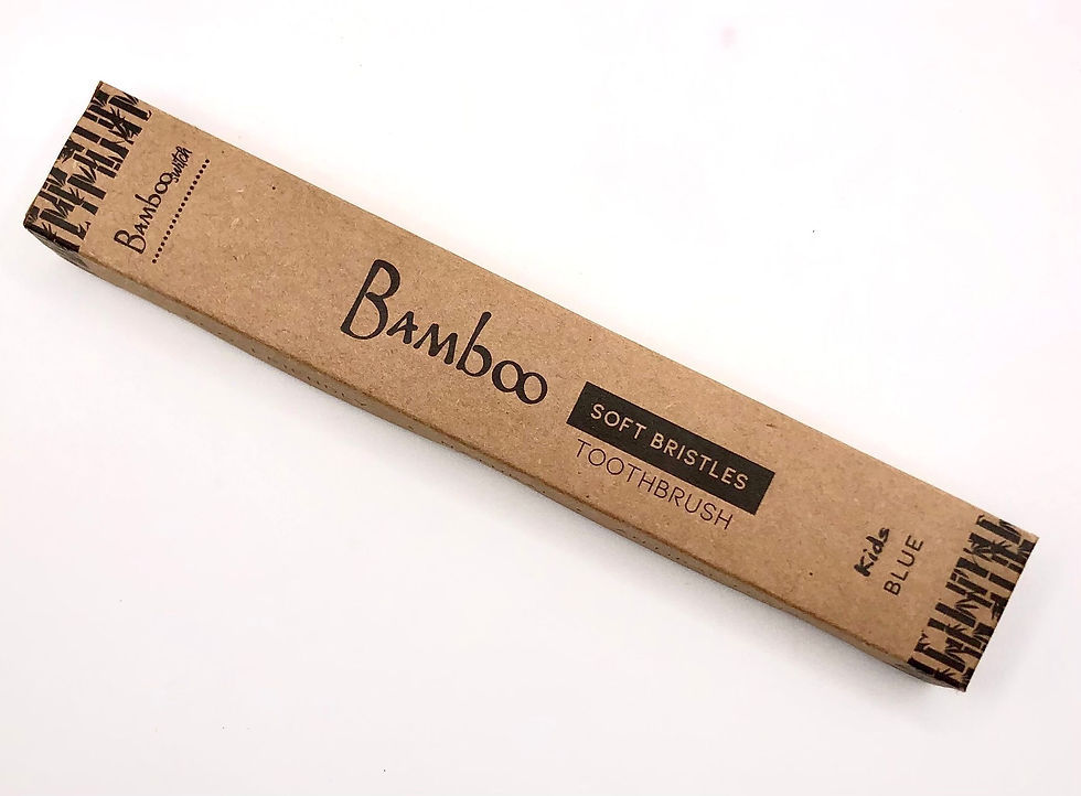 Bamboo Switch Kid's Toothbrush - Blue