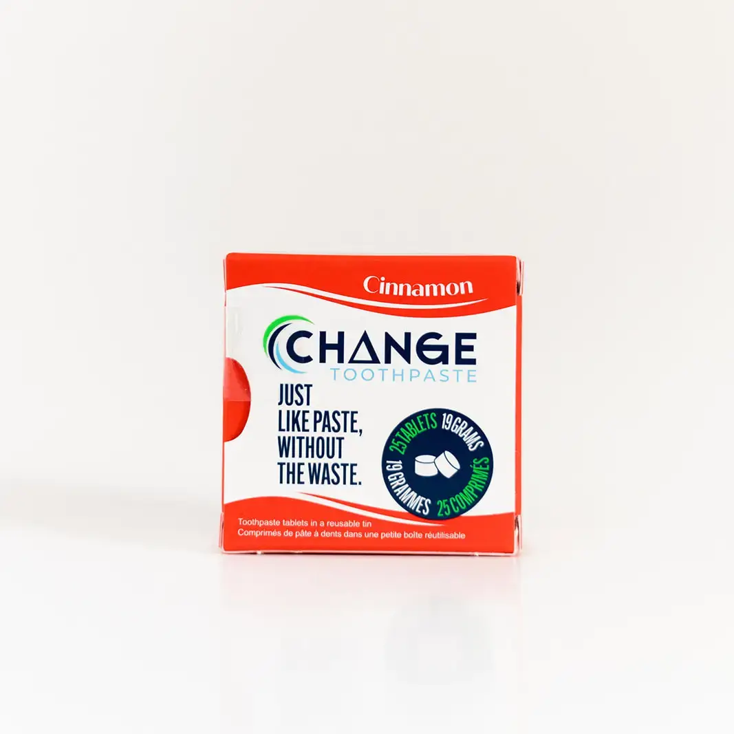 Change Travel Tin Toothpaste Tablets