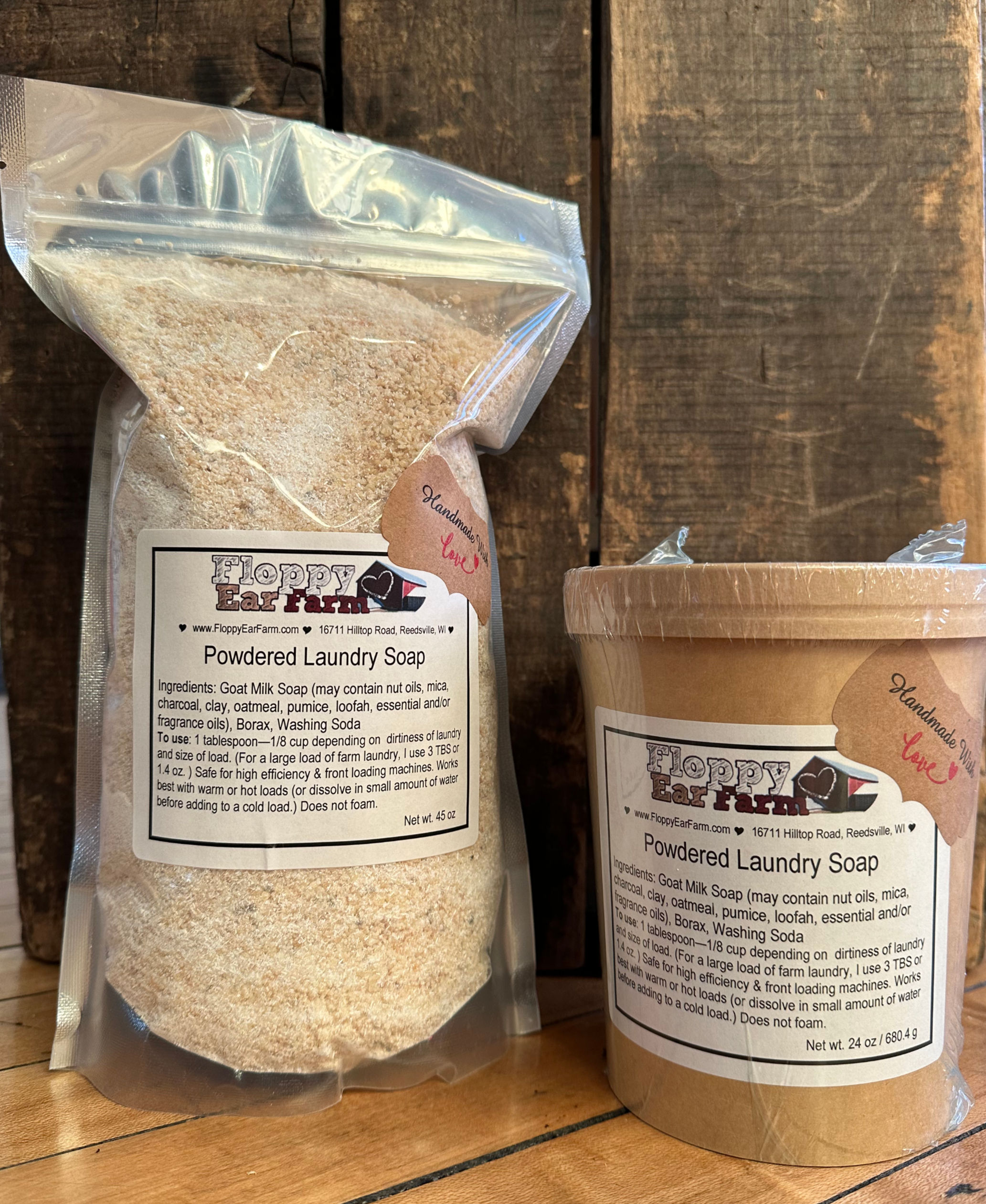 Floppy Ear Farm - Jabón para ropa, 45 oz (en polvo)