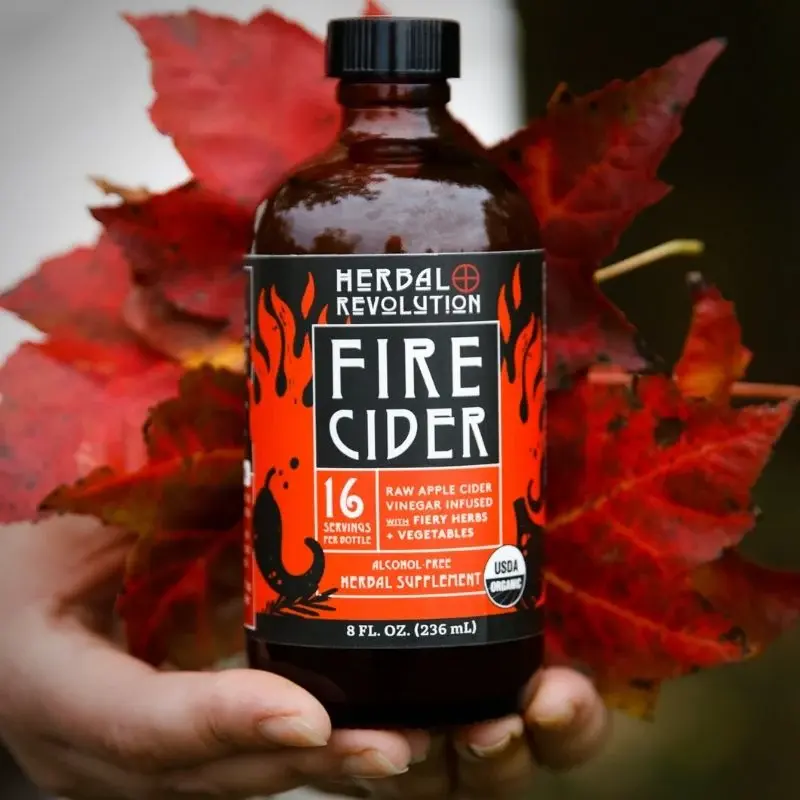 Herbal Revolution Fire Cider Tonic, 8oz