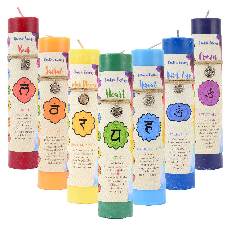 Chakra Energy Candle - Crown