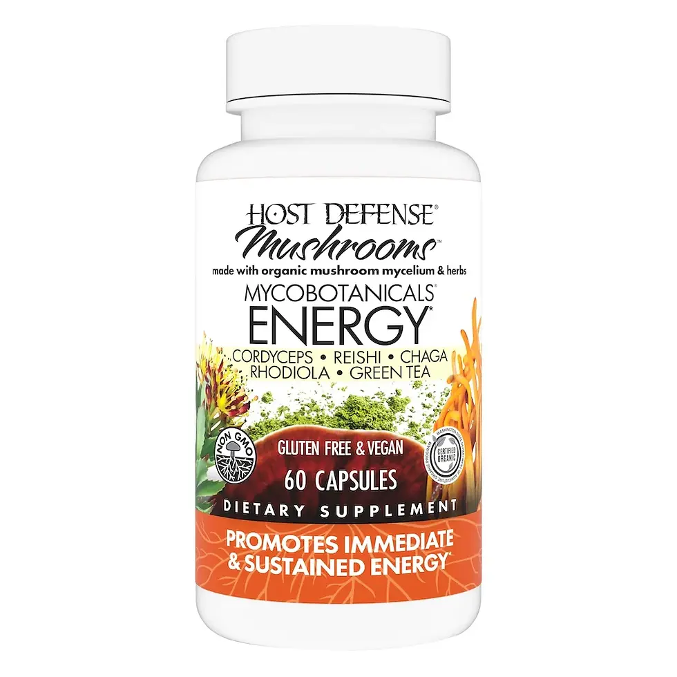Host Defense - Energy Capsules, 60 Count