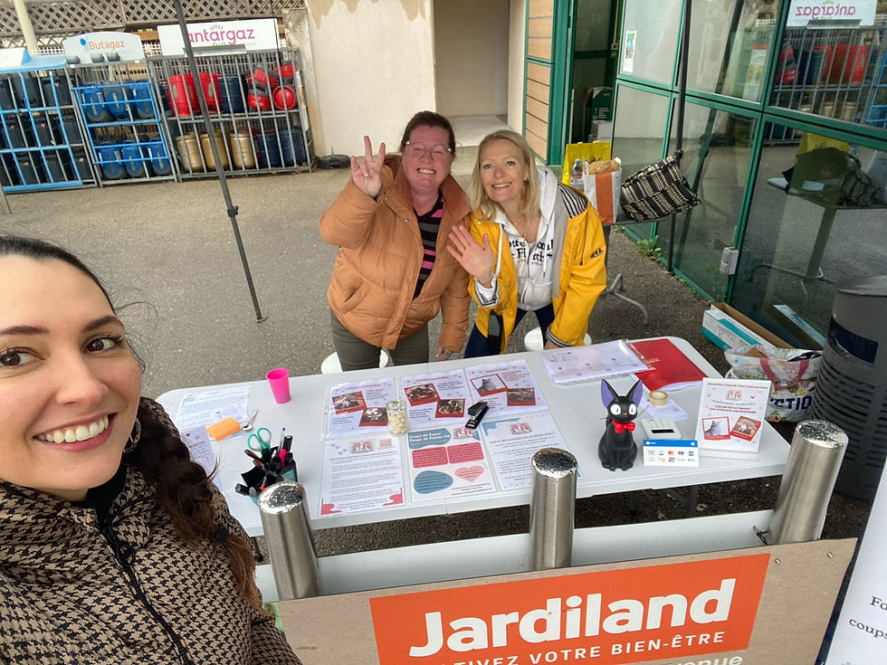 Un énorme MERCI à Jardiland Nice Lingostière et leurs clients pour leur générosité ! La journée fut un franc succès !