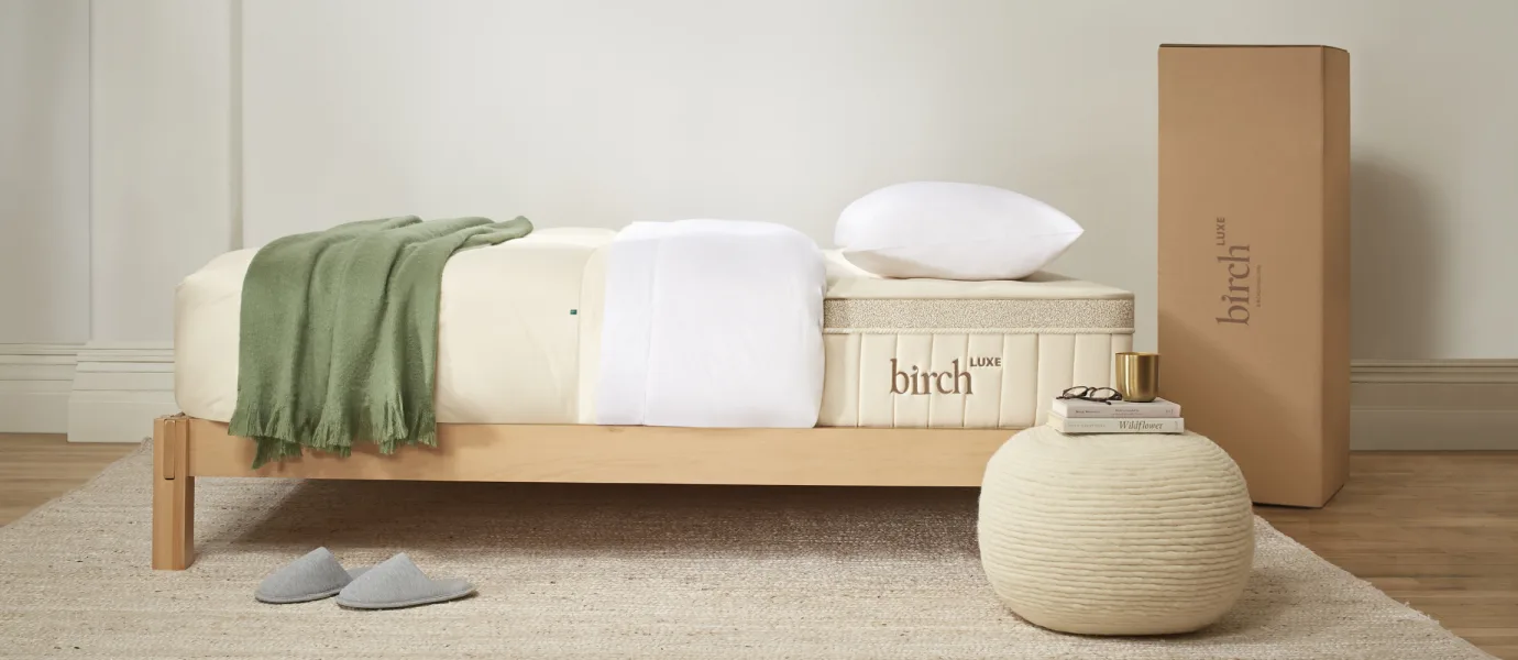 A comfortable mattress for cozy bed with branding Birch
