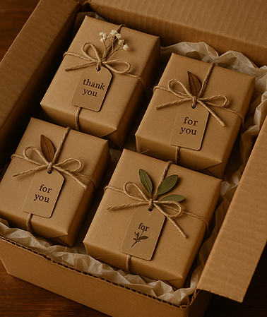 Corporate welcome gift box featuring eco-friendly and artisanal NZ items