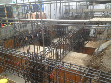 IGM船橋教会駅前会堂　基礎配筋