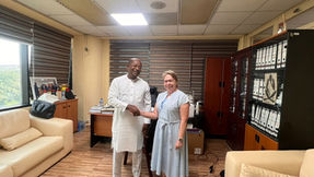 Working visit to the ECOWAS Commission, by the head of development cooperation of the German Embassy in Nigeria and ECOWAS.