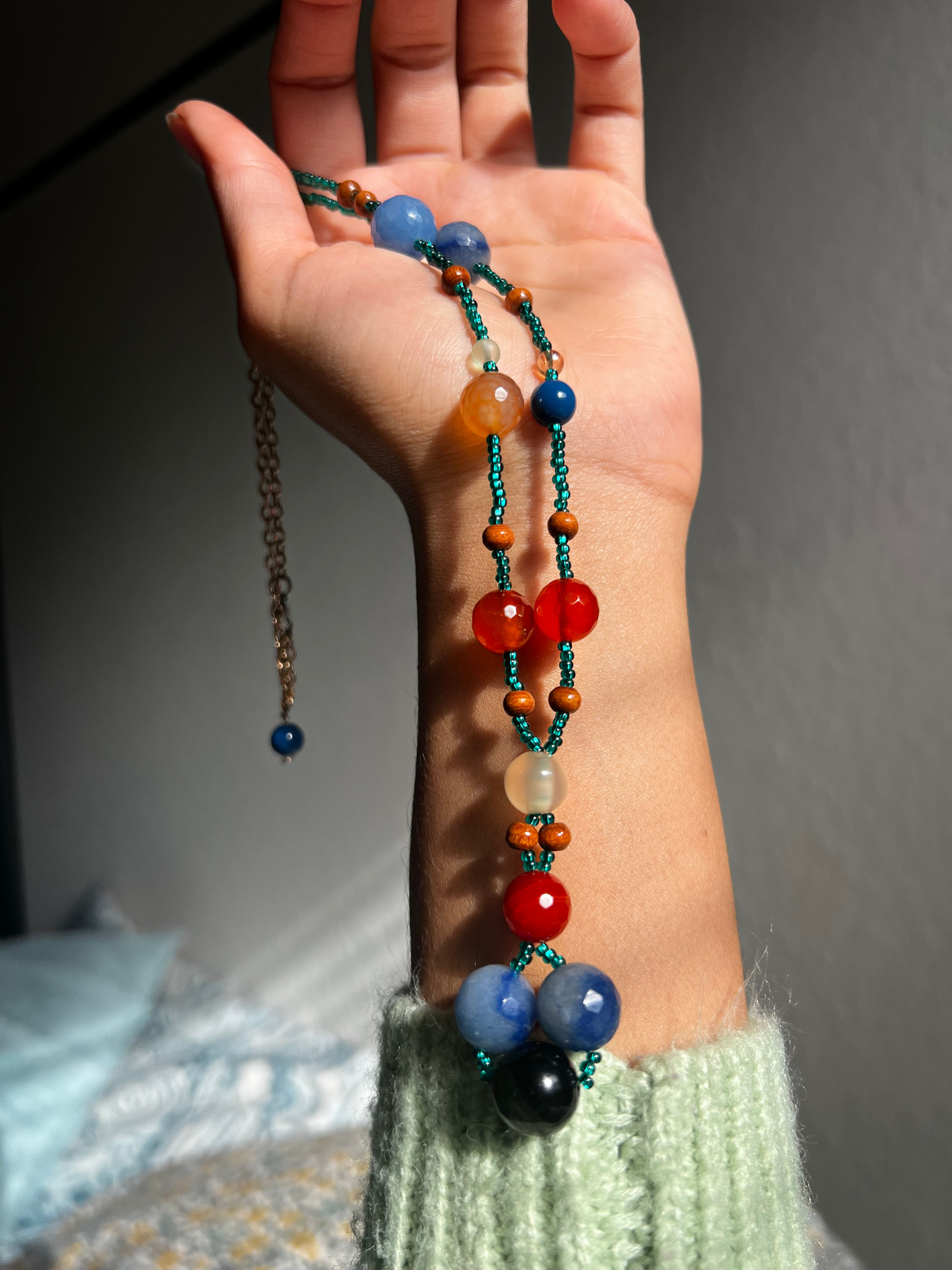 Natural Gem Stone Necklace