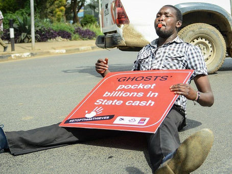 Kenyans protest over growing debt