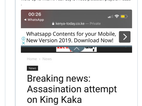 Popular Kenyan artist fears for his life after releasing controversial song