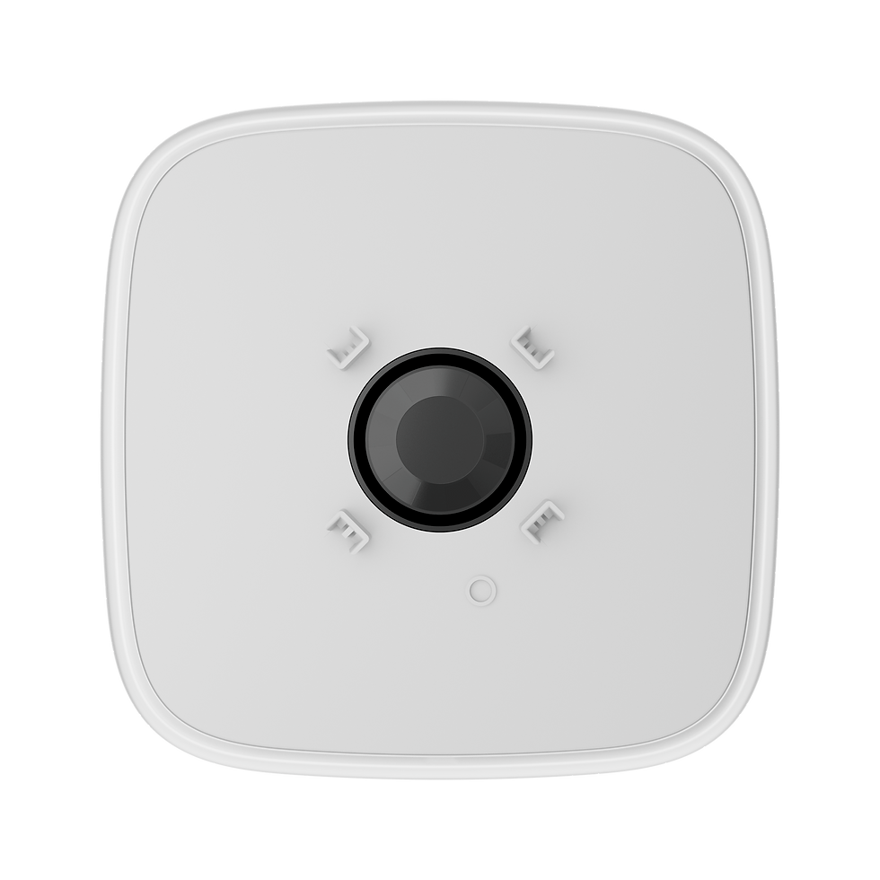 White square IP відеокамера Dahua DH-P5D-5F-PV 5МП (2.8+6мм) WiFi О.К. Відеоспостереження та безпека.