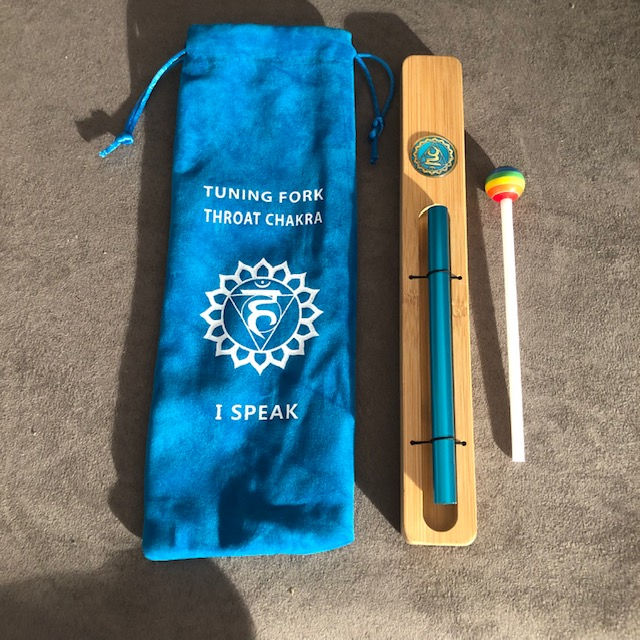 Tabletop Zenergy Chimes Throat Chakra 141.27 Hz