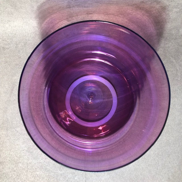 Thumbnail: Clear Purple Aurora Crown Chakra B4 Note 432Hz Crystal Singing Bowl 5.5"
