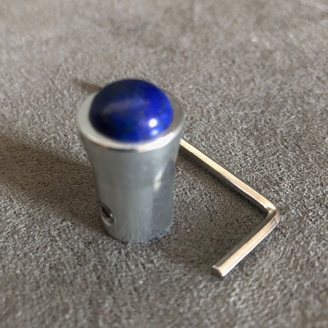 Lapis Lazuli Tuning Fork Gem Foot Boot Attachment