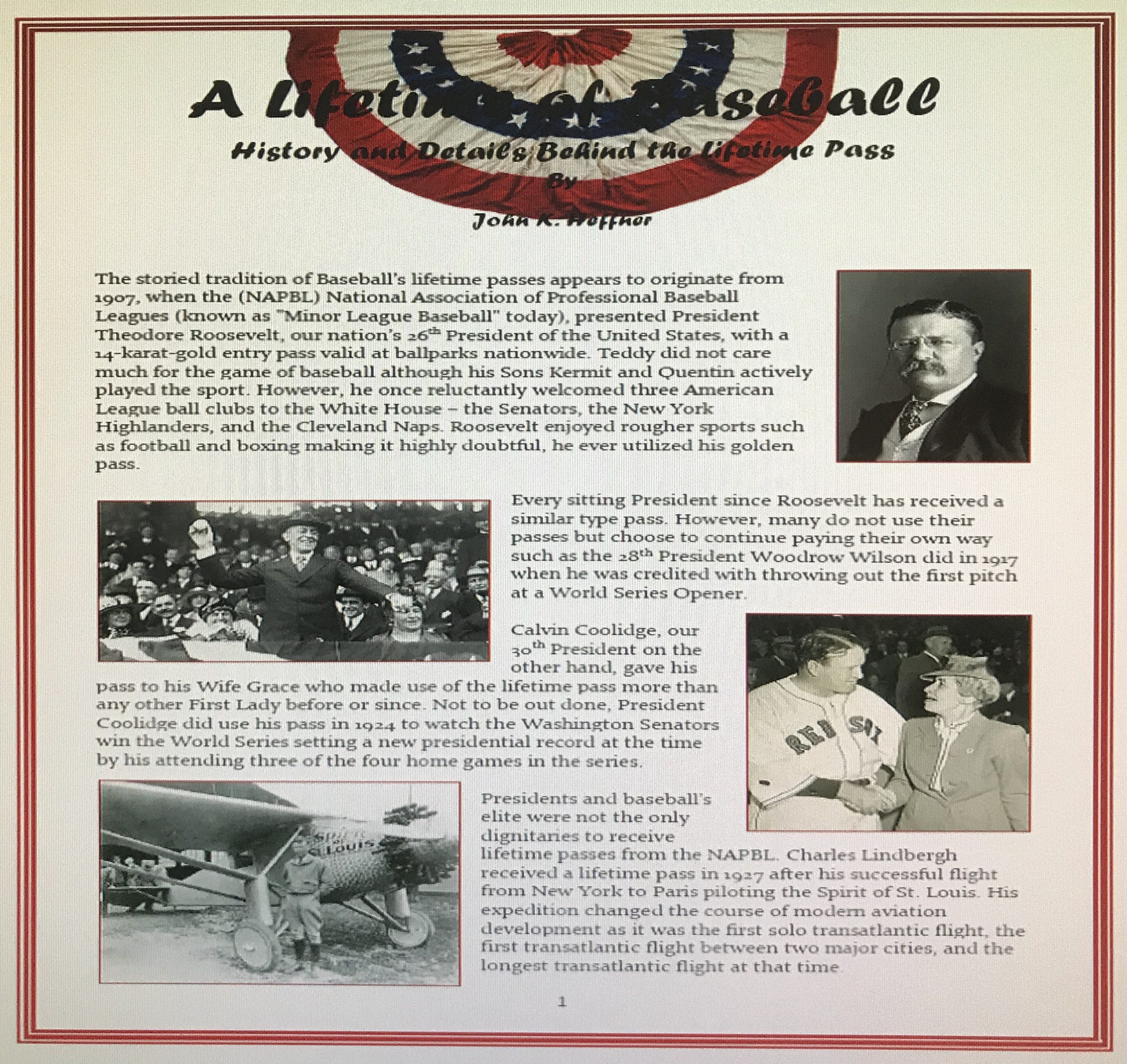 A Lifetime of Baseball: History and Details Behind the Lifetime Pass