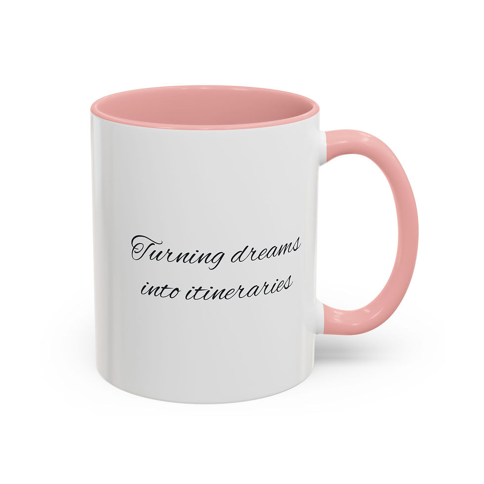 Thumbnail: Mappy Travels Accent Coffee Mug 11oz