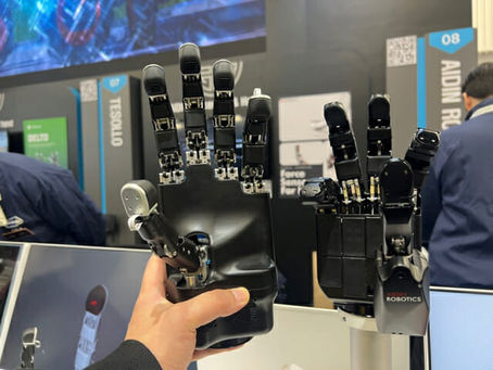 에이딘로보틱스, CES서 신형 휴머노이드 로봇핸드 공개