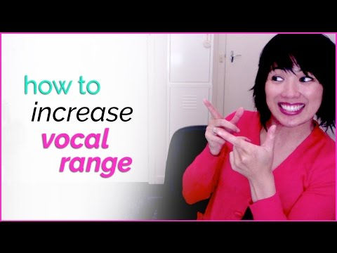 Tips for increasing your higher and lower vocal range