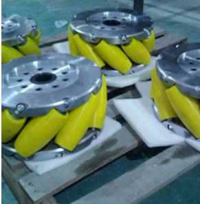 섬네일: 14인치 고중량 메카넘휠, AGV, mecanum wheel, 휠, 고중량 메카넘휠, omni wheel, 전방향구동휠, 메카넘휠, 옴니휠