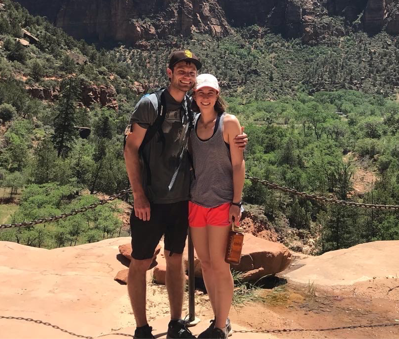 Juliana Simon and Matt Miller