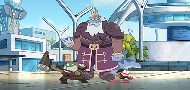 Andrias Leviathan, Grime Devereux and Sprig Plantar