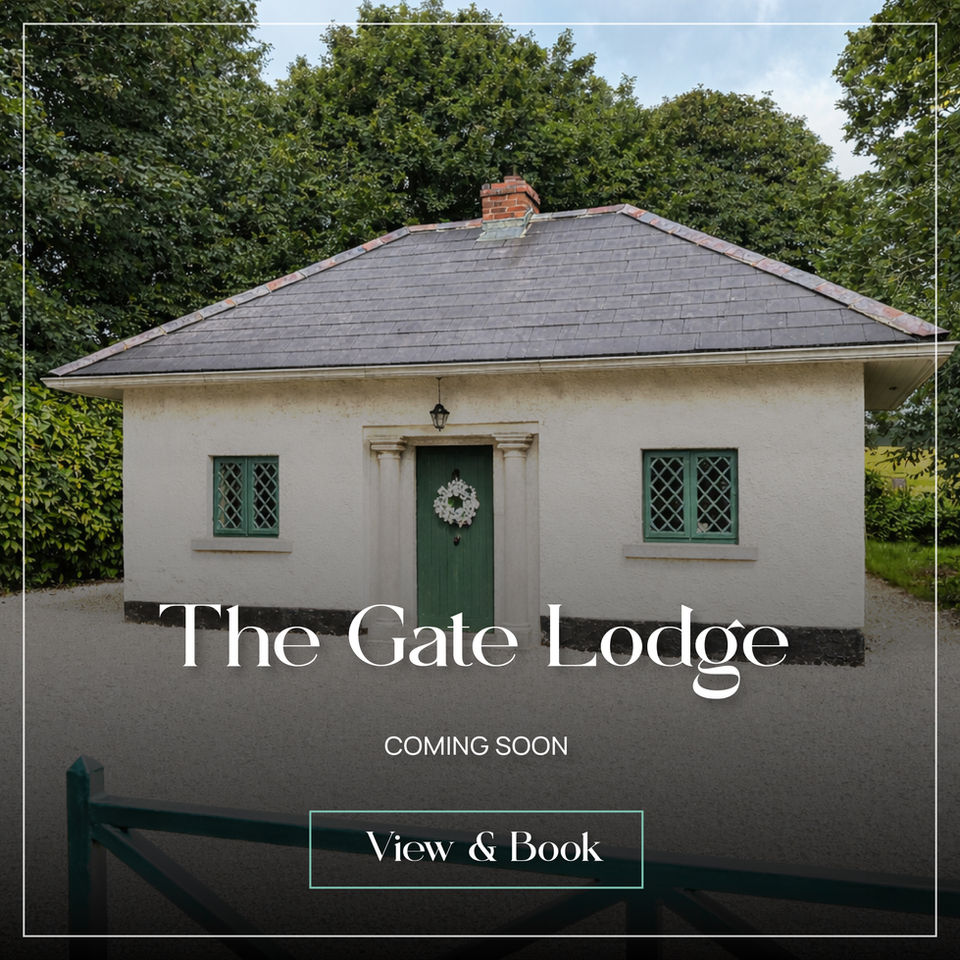 Historic Gate Lodge accommodation at Parsonstown Estate in County Meath.