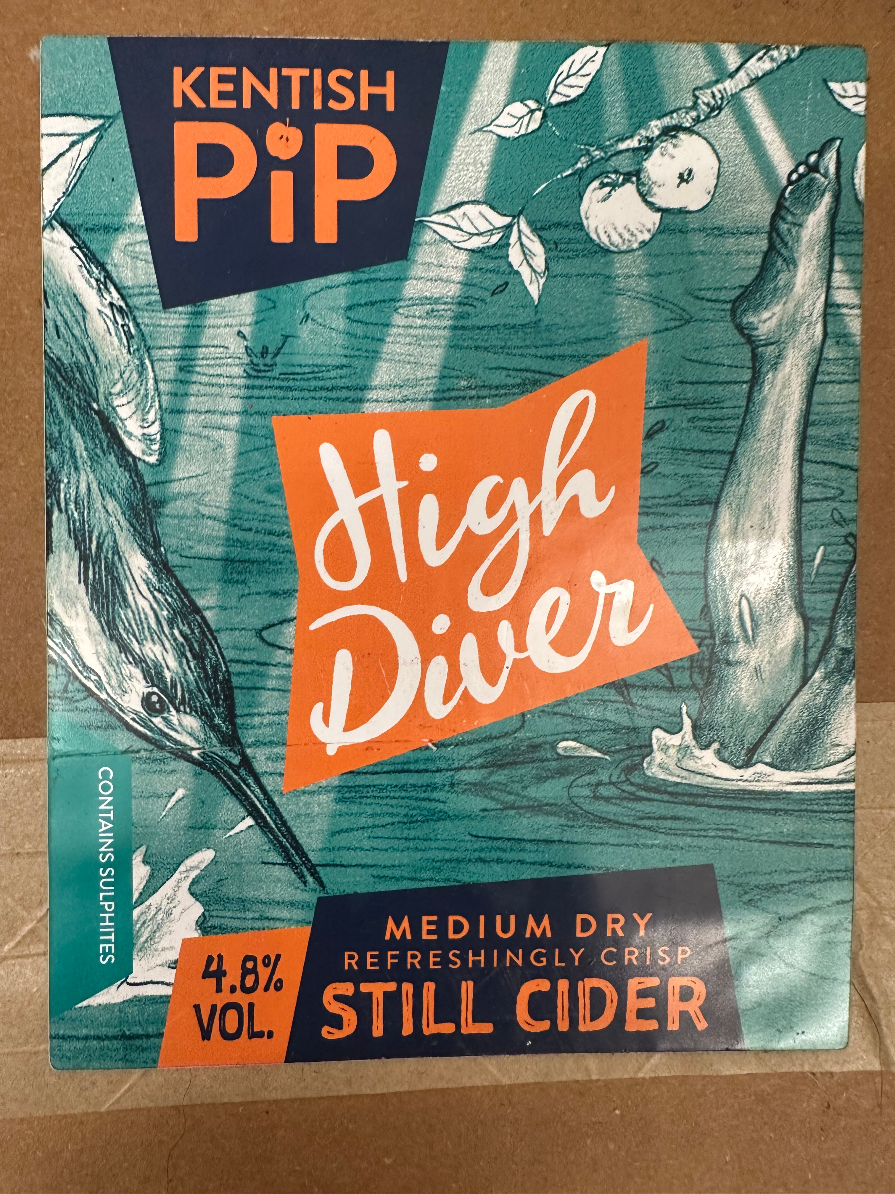Kentish Pip High Diver  4.8% 20L BiB