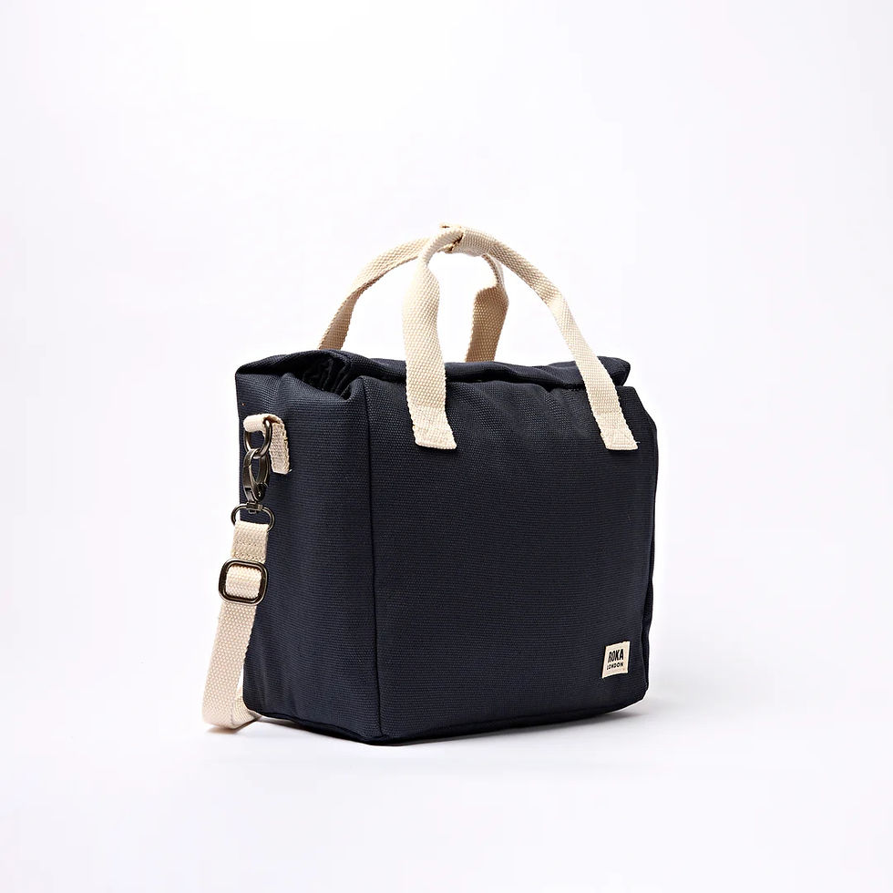 Thumbnail: ROKA London Hampstead lunch bag in Smoke