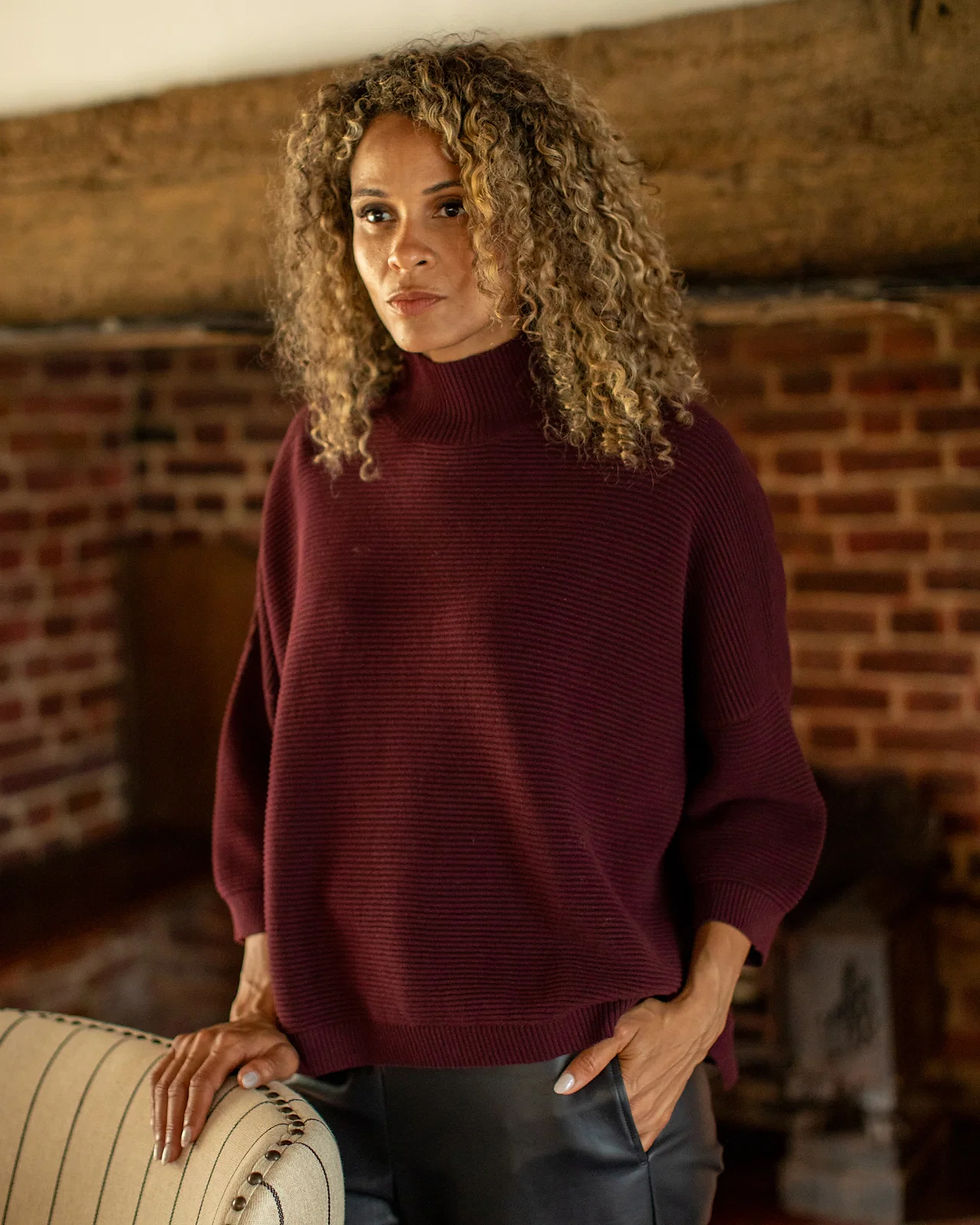Thumbnail: Chalk Vicki Jumper Merlot