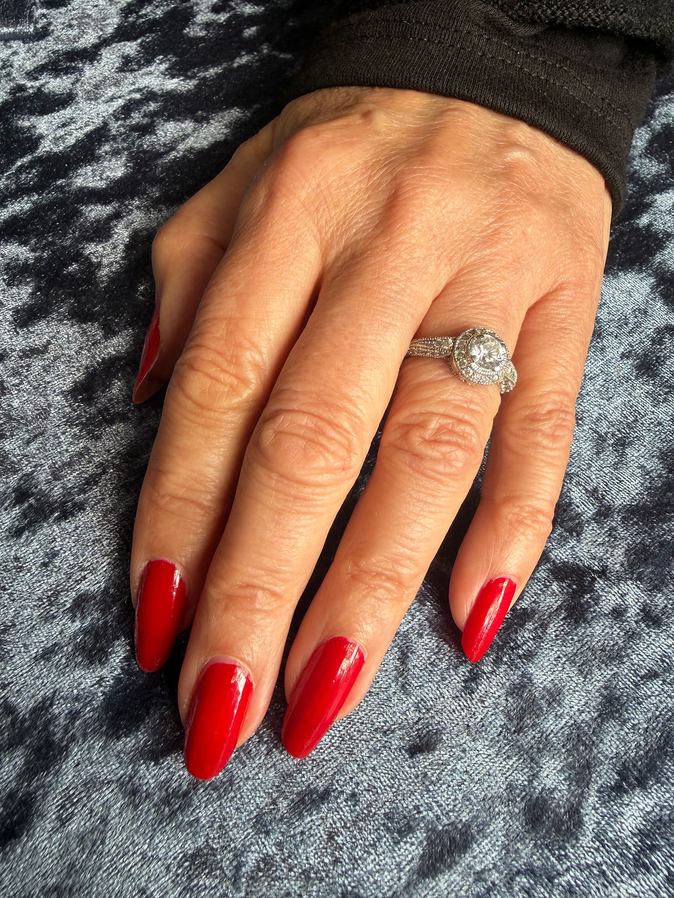 Thumbnail: Preloved Sterling Silver CZ Ring 